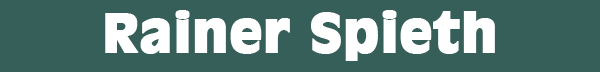Logo Schriftzug von Rainer Spieth
